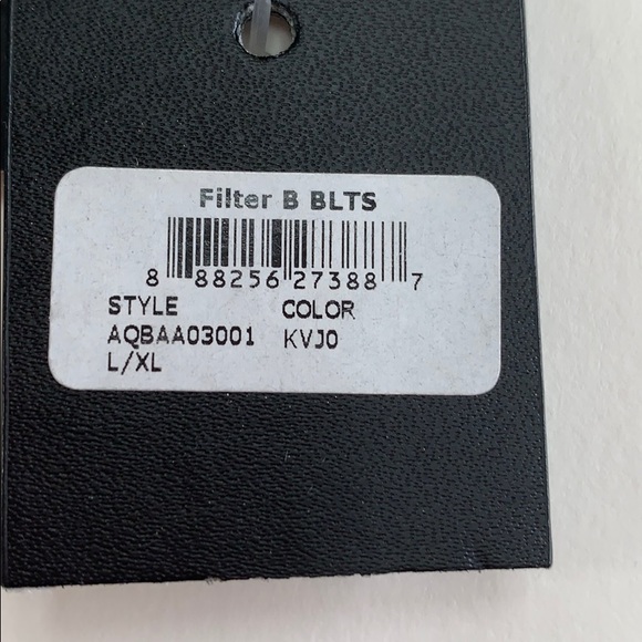 QuikSilver Boys Filter Belt L / XL NWT - Picture 4 of 7